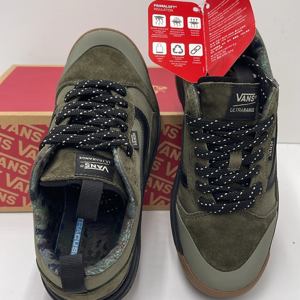 Vans WMNS Olive Green Sneakers Ultrarange Exo
Rain Camo Dark Olive
VN0A5KS4DOL - Picture 12 of 16